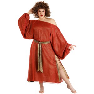 HalloweenCostumes.com Ghostbusters Adult's Plus Size Zuul Costume | Red Dress Halloween Outfit for Women - Officially Licensed Gatekeeper Costume - 1 of 4