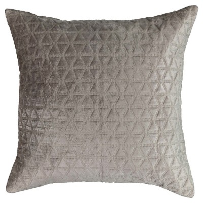 Gray Geo Social Call Euro Sham - Beautyrest