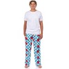 Seven Times Six Peanuts Pajama Pants Adult Snoopy and Woodstock Doghouse Checker Bottoms - 2 of 4