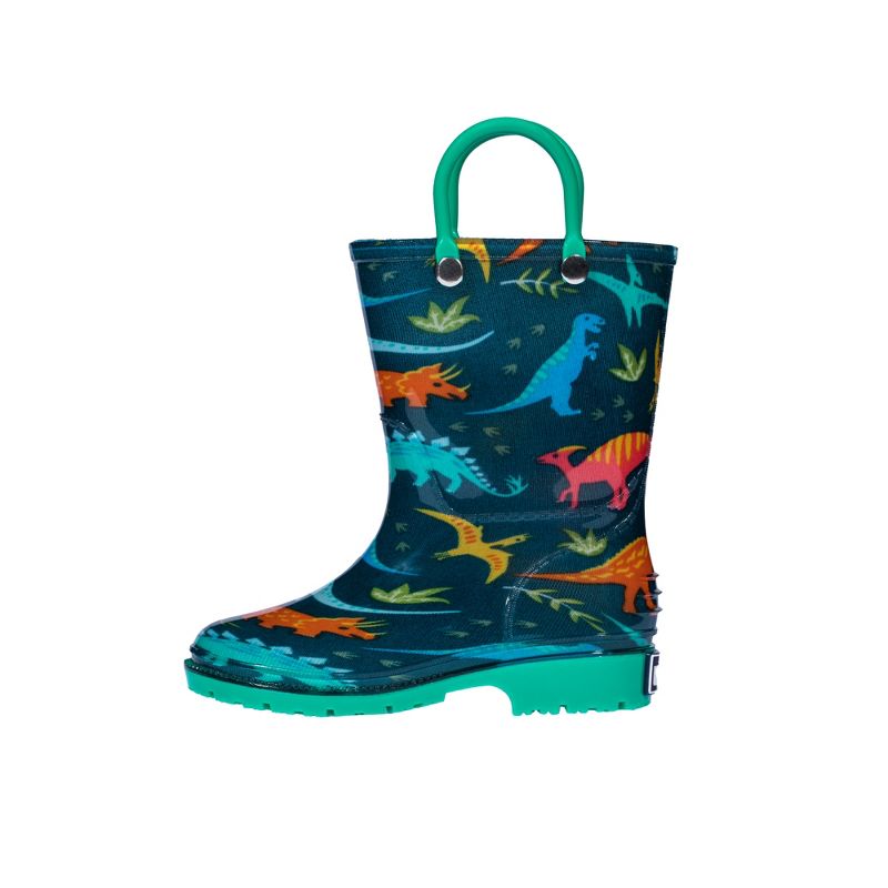 Wildkin Kids Waterproof Pull On Rain Boots, 4 of 7