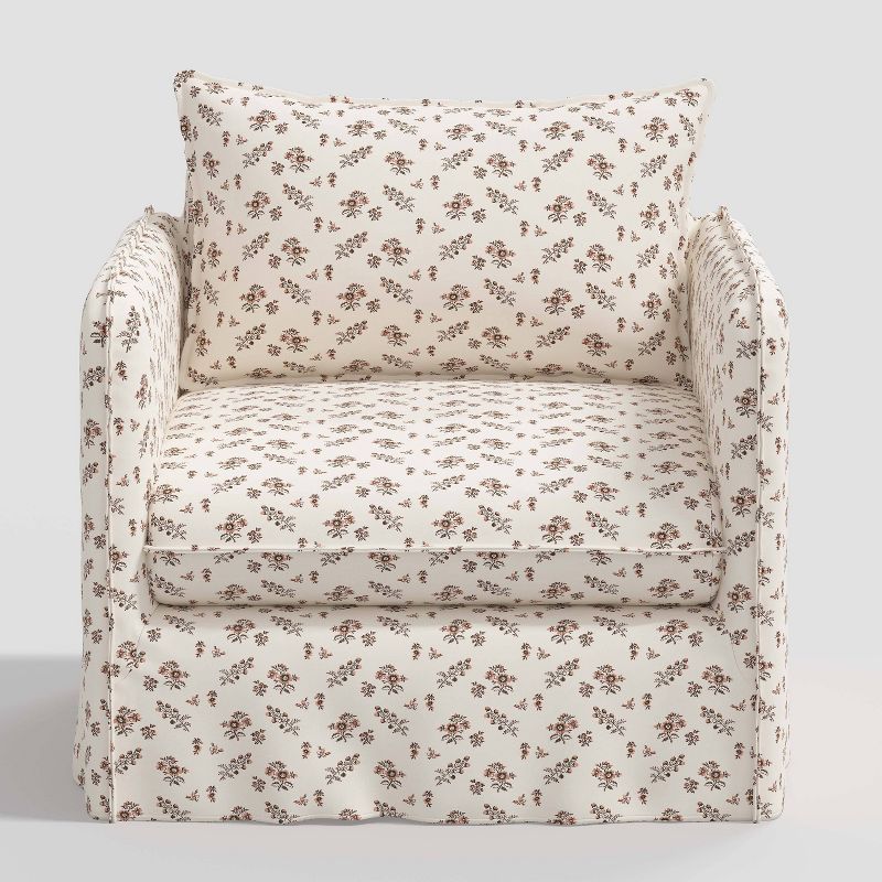 Berea Slouchy Lounge Chair with French Seams - Threshold™, 1 of 15