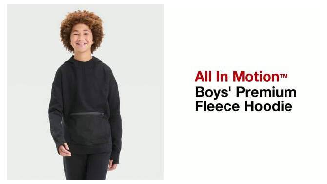 Boys&#39; Premium Fleece&#160;Hoodie - All In Motion™, 2 of 5, play video