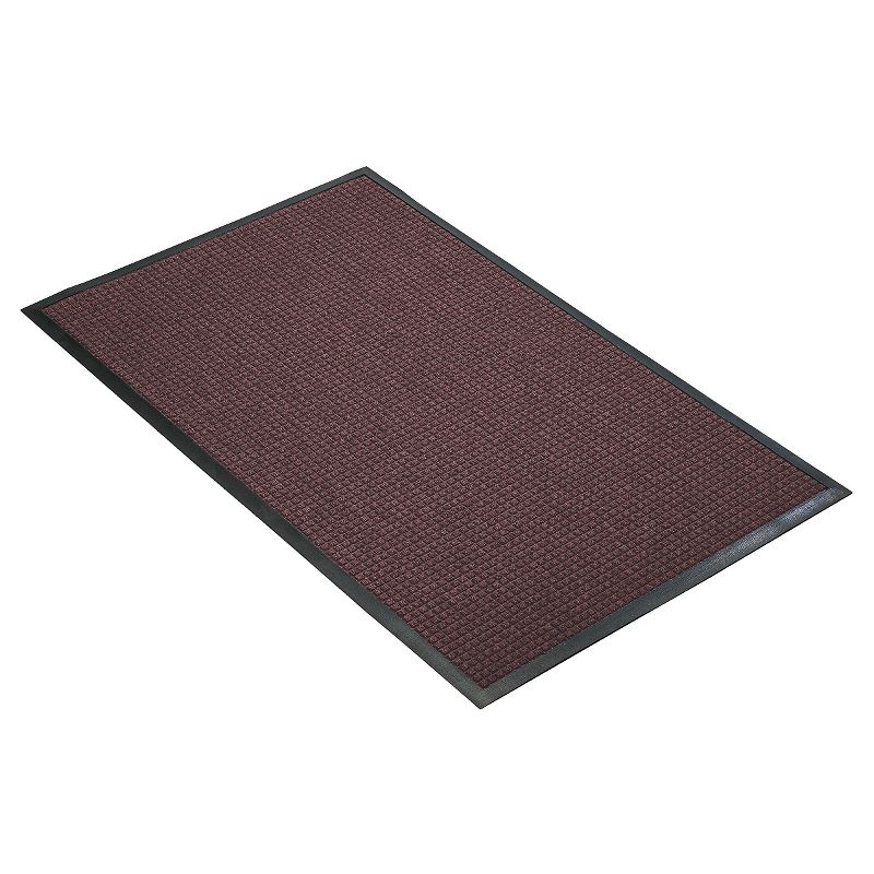 Burgundy Solid Doormat - (4&#39;x6&#39;) - HomeTrax, 1 of 5