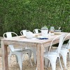 FDW Metal Dining Chairs Set of 2/4 Restaurant Chairs with Rubber Foot Protectors - 3 of 4