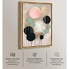 Art Remedy Spheres with Gold Contemporary Shapes Abstract Wall Art Framed - 3 of 4