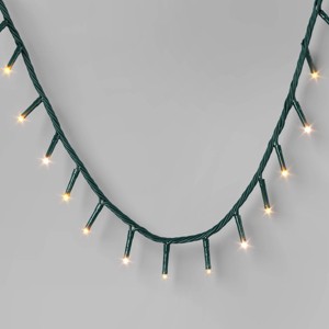 9.5' 3mm 100ct LED Micro Christmas String Lights with Green Wire - Wondershop™ - 1 of 4