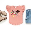 The Juniper Shop Shake It Maracas Flutter Sleeve Tee - 3 of 4
