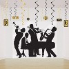 Beistle Great 20's Jazz Band Insta-Mural, 5' x 6', (1/Pkg) Multicolored - 2 of 4