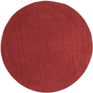 Modern Rustic Braided Pattern High-Traffic Polypropylene Casual Coastal Indoor/Outdoor Area Rug by Blue Nile Mill - 1 of 4