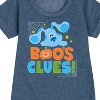 Girls' - Blue's Clues & You! - Boo's Clues Graphic Short Sleeve Fleece Dress - 2 of 4