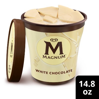 Magnum Tub White Chocolate Vanilla Ice Cream - 14.8oz