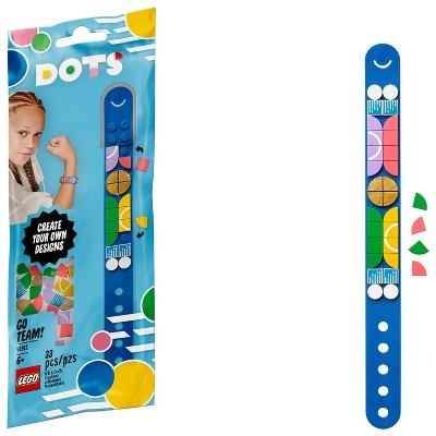 LEGO DOTS Go Team! Bracelet 41911 Cool DIY Craft Bracelet Toy Kit