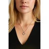 Hollywood Sensation Crystal Heart Necklace with Cubic Zirconia Stones - 2 of 4