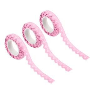 Unique Bargains Cotton Self-Adhesive Lace Ribbon for DIY Craft Scrapbooking - 1 of 3