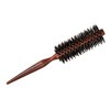 Unique Bargains Hair Brush Round Brush Hairstyle Wavy Styling Tool Brush Wood Brown - image 4 of 4