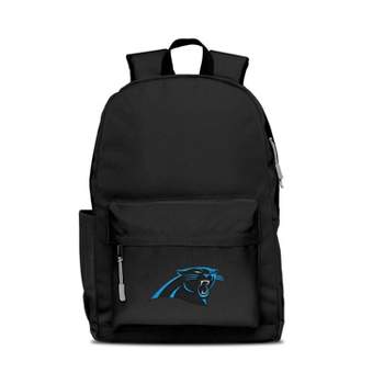 NFL Carolina Panthers Campus Laptop Backpack - Black