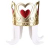 HalloweenCostumes.com   Men  Men's King of Hearts Crown, Multicolored - 3 of 4