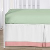 Sweet Jojo Designs Girl Baby Crib Bedding Set - Woodsy Coral Green and Grey 4pc - 4 of 4