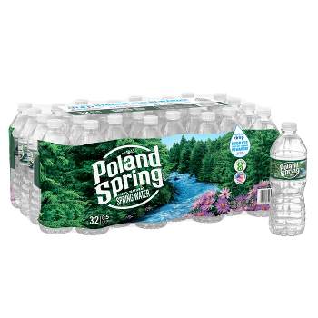 Poland Spring 100% Natural Spring Water - 32pk/16.9 fl oz Bottles