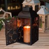 Seven20 Star Wars Black Stamped Lantern | Imperial Symbol | 14 Inches | Set of 2 - 4 of 4