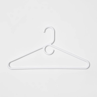 5pk Super Heavyweight Plastic Hanger White - Room Essentials&#8482;