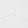 18pk Plastic Hangers Black - Room Essentials™ : Target