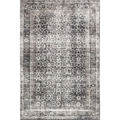 Nuloom Fiore Medallion Pet Friendly Machine Washable Area Rug