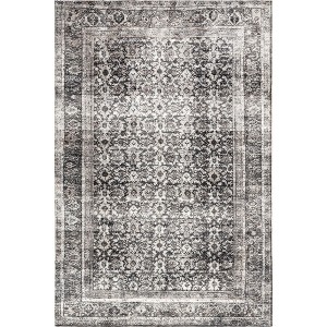 Nuloom Fiore Medallion Pet Friendly Machine Washable Area Rug - 1 of 4