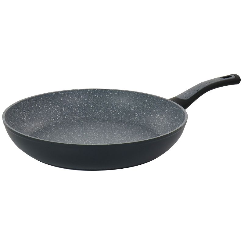 Oster Bastone 12 Inch Aluminum Nonstick Frying Pan in Speckled Gray, 1 of 8