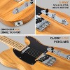LyxPro 39" Telecaster Solid Body Beginner Electric Guitar - 4 of 4