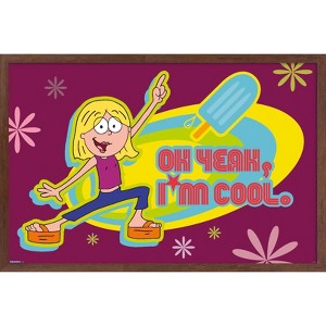 Trends International Disney Lizzie McGuire (2001) - Oh Yeah, I’m Cool. Framed Wall Poster Prints - 1 of 4