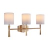 Craftmade Lighting Chatham 3 - Light Vanity in  Satin Brass - 3 of 3