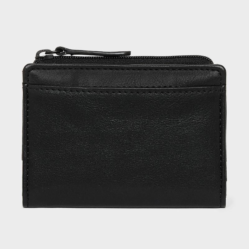 Men&#39;s RFID Magnetic Duo Fold with Zip Wallet - Goodfellow &#38; Co&#8482; Black, 1 of 8