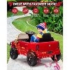Electric Car for Kids, 12V Kids Ride On Truck w/ Remote Control, Electric Pickup Car for Toddlers & Boys Girls, LED Lights, Music, Gift - 2 of 4