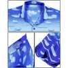 LA LEELA Mens Hawaiian Shirts Short Sleeve Button Down Shirt Men's Casual Shirts Holiday Tropical Beach Party Shirts for Men Funny - 3 of 4