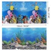 Unique Bargains Aquarium Background Poster Double-sided Aquarium Fish Tank Background Decorative Paper Sticker 1 Pc - 4 of 4