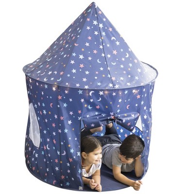 Hearthsong Kids' 53-inch Celestial Pop-up Play Tent With Star And