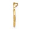 Black Bow Jewelry 14k Yellow Gold Polished Quatrefoil Slide Pendant, 15mm - 2 of 4