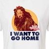 Women's - Wizard of Oz - Lion Home Cropped Graphic T-Shirt - 2 of 4
