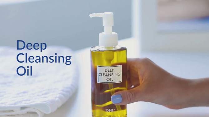 DHC Deep Cleansing Oil Facial Cleanser - Unscented, 2 of 11, play video