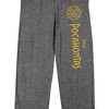 Disney Princesses Pocahontas Title Art Women’s Heather Gray Sleep Pajama Pants - 2 of 4