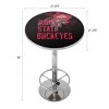 Ohio State University Bar Table with Footrest by Trademark Gameroom - 2 of 4
