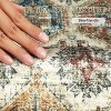Geometry Living Room Printed Area Rug Easy - 4 of 4