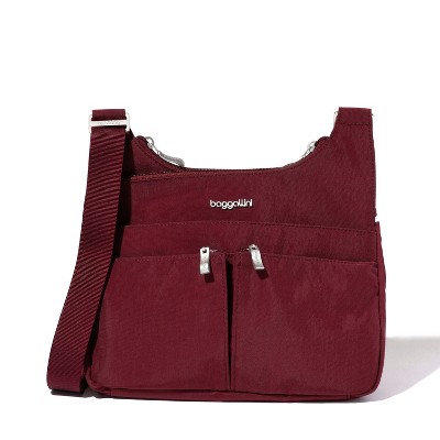 baggallini Women's Cross Over Crossbody Bag with RFID Wristlet
