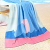 Unique Bargains Animal Pattern Quick Drying Lightweight Cotton Beach Towel 32" x 64" - 4 of 4