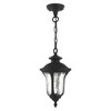 Livex Lighting Oxford 1 - Light Pendant in  Textured Black - 3 of 4