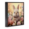 Stupell Industries Bunny in Meadow, 12" x 12" - 3 of 4