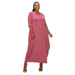 L I V D Women's Evelyn Bubble Hem Pocket Dress - 1 of 3