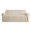 Sure Fit Heavyweight Cotton Duck Sofa Slipcover: Machine Washable, Indoor Pet-Friendly Couch Protector - 3 of 4