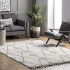 Nuloom Feodora Geometric 4x6 Indoor Area Rug for Living Room Bedroom Dining Room Kitchen, Beige - 2 of 4